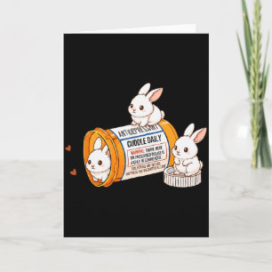 Grappig Konijn Bunny Anti Depressivum Dierentuin J Kaart