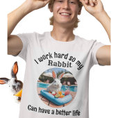 Grappig konijn Mannen T-shirt