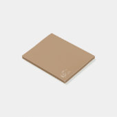 Grappig konijn of eend, diptiek met wilde dieren post-it® notes (Schuin)