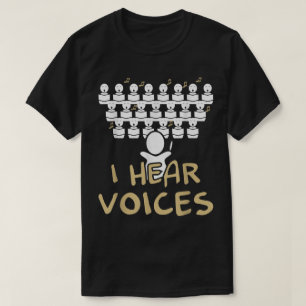 Grappig koordirigent muziek ontwerp t-shirt