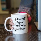 Grappig Koreaans drama dat ik niet wil. Tweekleurige Koffiemok