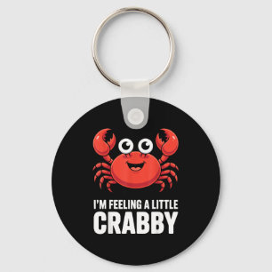 Grappig Krab Kostuum Voor Mannen Vrouwen Krab Eter Sleutelhanger