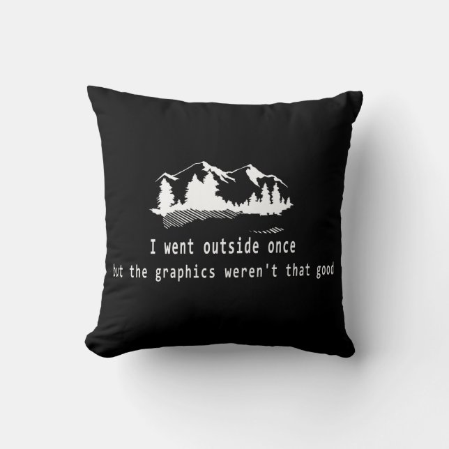 grappig kussen voor gamers, geeks en nerds (Voorkant)