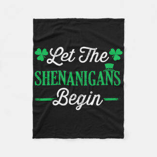 Grappig Laat De Schelmenstreken Beginnen Voor St P Fleece Deken