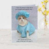 Grappig  labrapport wordt goed kaart (Gele Bloem)