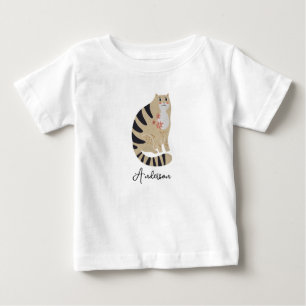grappig lachend kat Baby Bib