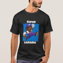 Grappig Lamar Jackson x Mario T-Shirt