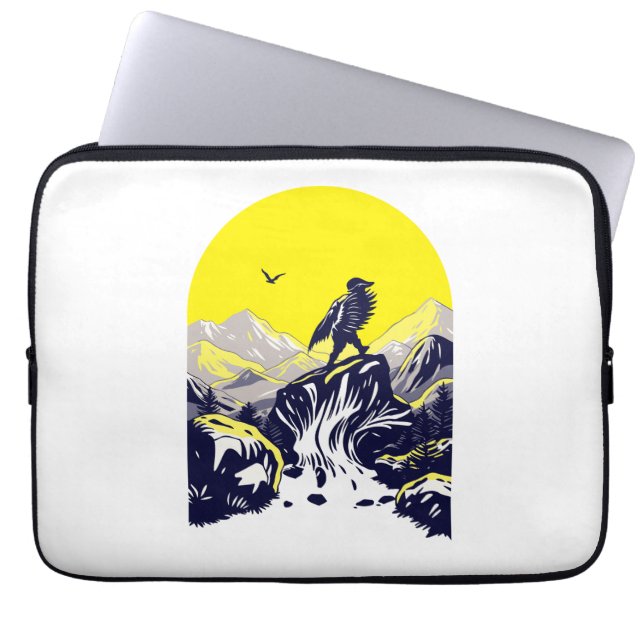 grappig laptop sleeve (Voorkant)