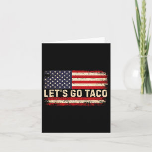 Grappig, laten we gaan Taco 23 Kaart