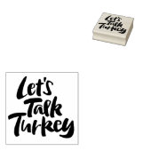 Grappig, laten we het over Thanksgiving van het di Rubberstempel (Gestempeld)