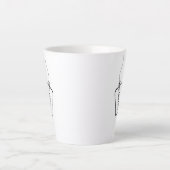 Grappig Latte Mok (Voorkant)