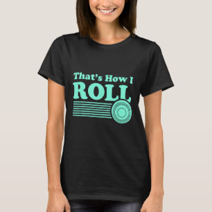 Grappig Lawn Bowls T-shirt voor mannen en vrouwen