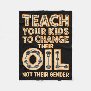 Grappig Leer Je Kinderen Hun Olie Te Vervangen Nie Fleece Deken