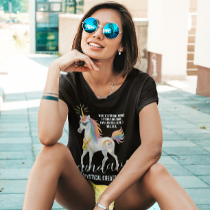 Grappig Legendarisch Mystiek Wezen Eenhoorn T-shirt