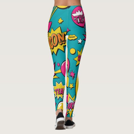 Grappig Leggings (Achterkant)