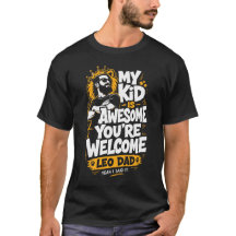 Grappig Leo Vader T-shirt - Verjaardagscadeau voor