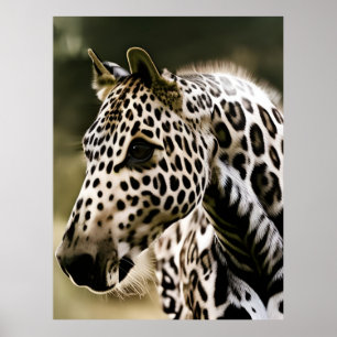 Grappig Leopard Appaloosa Paard Poster