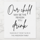 Grappig leraar cadeau, kerst leraar cadeau wijn etiket (Enkel label)