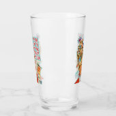 Grappig  Leuk Drink Kerstboom Joke Glas (Links)