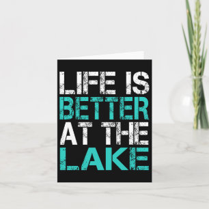Grappig leven is beter op de Lake Camping Summer V Kaart