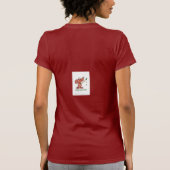 Grappig Leven Quote Surface Cool Inside Squirrel T T-shirt (Achterkant)