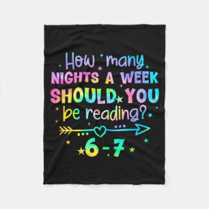 Grappig lezen 67 Leraar Zes Zeven Lezen 6 7 Boe Fleece Deken