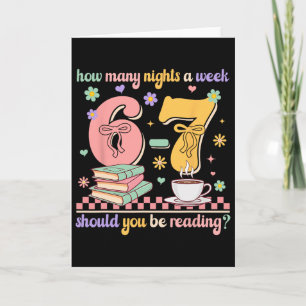 Grappig lezen 67 Leraar zes zeven lezen 6 7 Boe Kaart