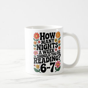 Grappig lezen 6 7 Zes Zeven Meme Englieacher Boek Koffiemok