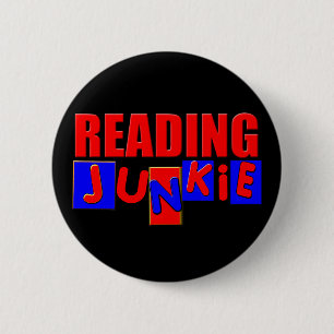 grappig lezen ronde button 5,7 cm