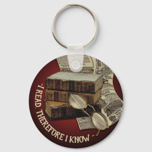 Grappig lezen sleutelhanger