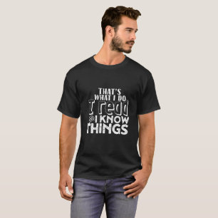 Grappig lezen van het boekwormcitaat dat ik heb ge t-shirt