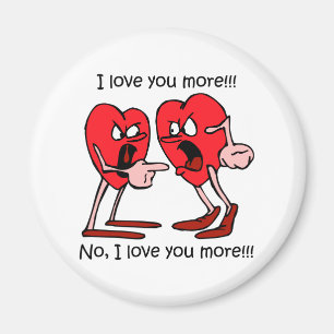 Grappig liefde magneet