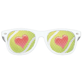 Grappig Liefde Tennis Gift | Sportfan Retro Zonnebril