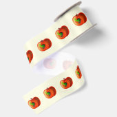 Grappig lint met Happy Apple Worm - (Achterkant)