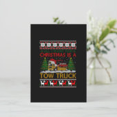 Grappig, lomp, dat ik voor Kerstmis een lullig bus Kaart (Staand voorkant)