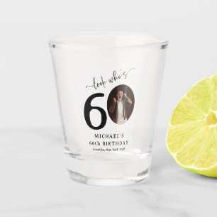 Grappig 'Look Who's 60' Stijlvolle 60e verjaardag Shot Glas