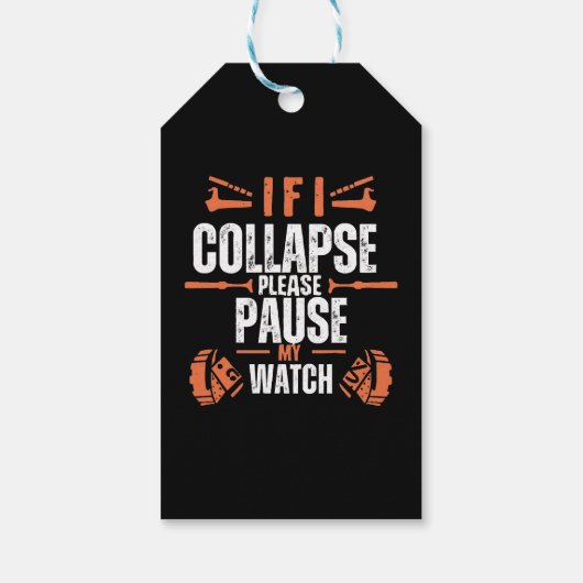 Grappig-lopend Cadeaulabel (Achterkant)