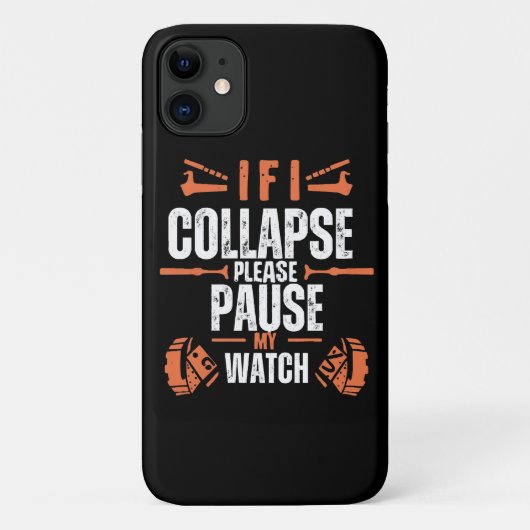 Grappig-lopend Case-Mate iPhone Case (Achterkant)