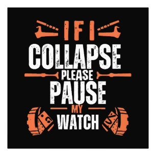 Grappig-lopend Foto Afdruk