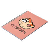 Grappig luiaard notitieboek (Linkerzijde)