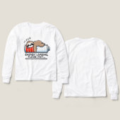 Grappig luiaard woord art unisex (Voorkant /achterkant)