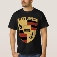 Grappig luxemerk Knockoff Porch Mannen Shirt