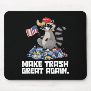 Grappig Maak afval weer geweldig Trump Garbage Ref Muismat