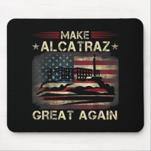Grappig Maak Alcatraz weer geweldig Trump USA 3 Muismat
