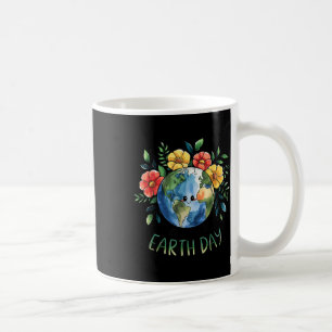 Grappig Maak Earth Day Elke Dag Schattigee Earth D Koffiemok