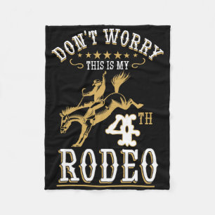Grappig, maak je geen zorgen dit is mijn 4e Rodeo Fleece Deken