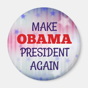 Grappig "Maak Obama weer President" Magneet