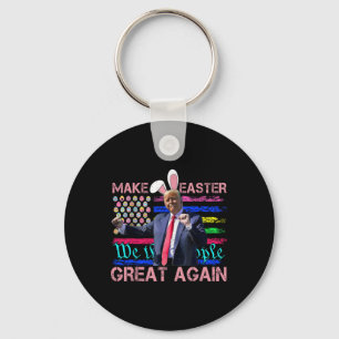 Grappig Maak Pasen Groot Weer Trump Dancing Pasen Sleutelhanger