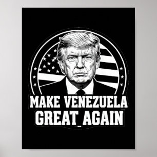 Grappig Maak Venezuela Groot Again Trump Olie Poster