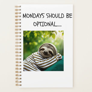 Grappig maandagjournaal planner